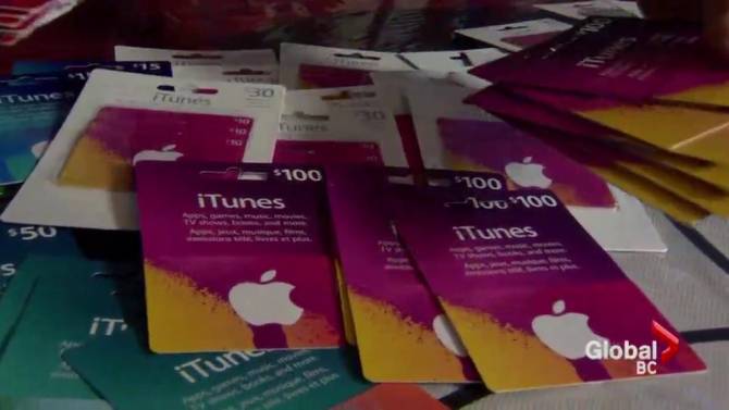 Peterborough police are warning about a scam in which a person claims to be a bishop requesting iTunes gift cards.