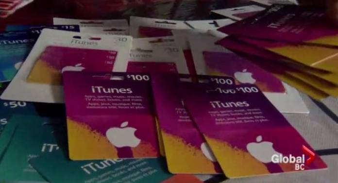 Apple Canada Warns of iTunes Card Scam, CAFA Says Losses Total $1.7 Million  • iPhone in Canada Blog