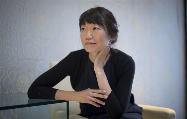 Writer Madeleine Thien poses for a portrait in Vancouver, B.C. Monday, Oct. 17, 2016. The Vancouver-born, Montreal-based Thien has won the Governor General's Literary Award for fiction for her novel 'Do Not Say We Have Nothing.' THE CANADIAN PRESS/Jonathan Hayward.