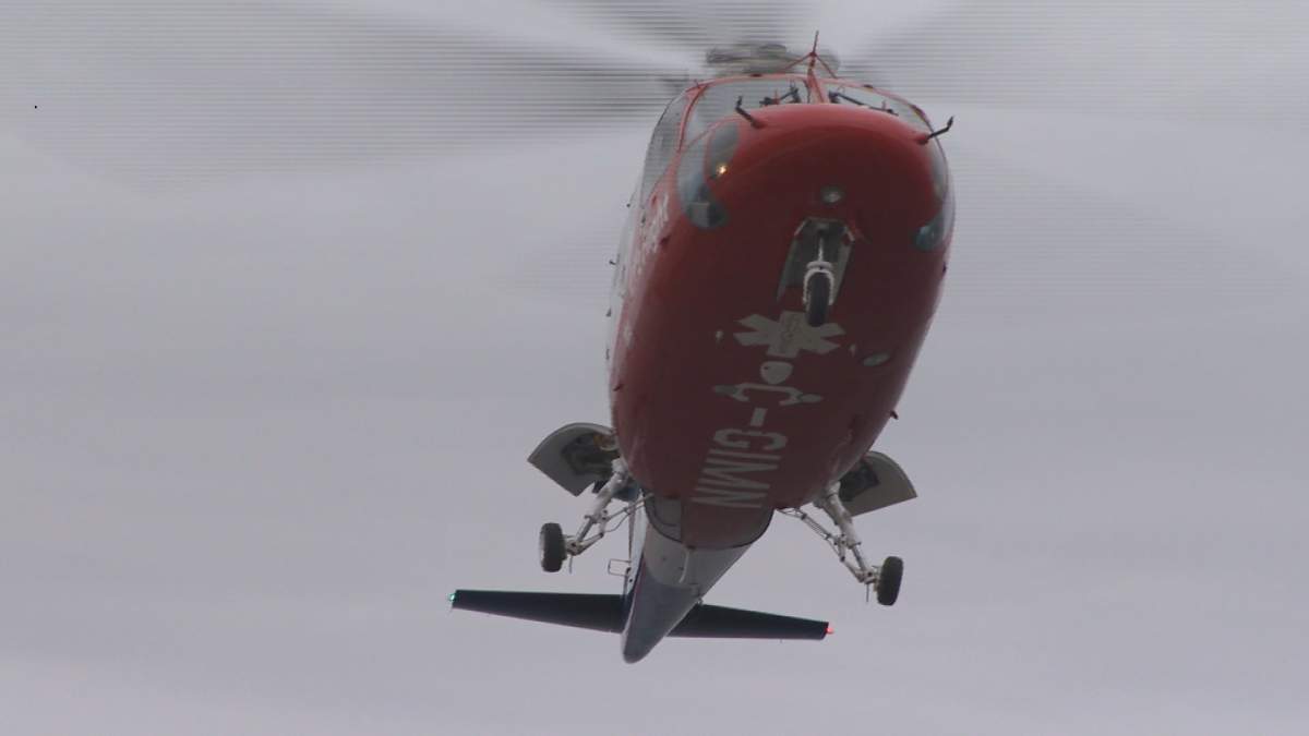 One man was transported to Halifax for treatment after a single vehicle crash in Cumberland County on Saturday. 