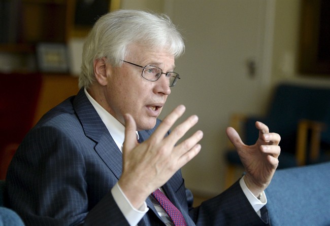 In this Nov. 2, 2015 file photo, Finnish Professor Bengt Holmstrom of Massachusetts Institute of Technology attends a business seminar in Helsinki, Finland. The Nobel Memorial Prize in economic sciences has been awarded to Oliver Hart and Bengt Holmstrom on Monday Oct. 10, 2016. The Nobel jury praises the winners "for their contributions to contract theory.".