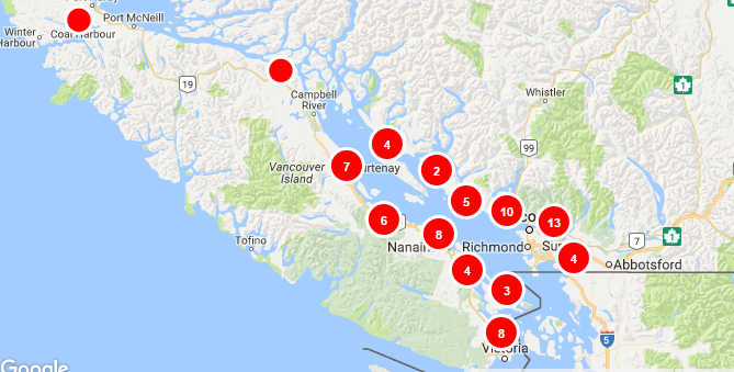 Strong winds and rain knock out power to over 40,000 across B.C. - image