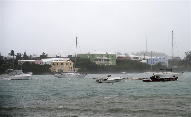 Hurricane Nicole in Bermuda