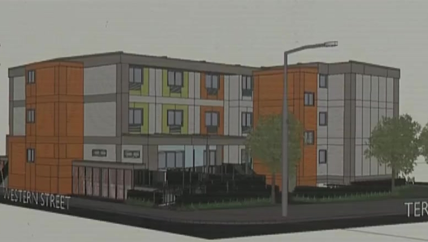 The City of Vancouver is planning to build this new modular home unit on a city lot near Main Street and Terminal Avenue.