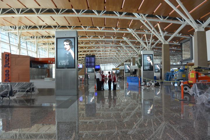 The new international terminal at the YYC Calgary International Airport opened on Oct. 31, 2016.