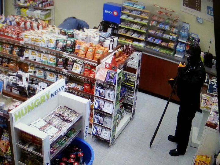 RCMP are asking the public for information about a break and enter in which thieves targeted an ATM at a Shell gas station in the Gasoline Alley area of Red Deer at around 4 a.m. on Oct. 14.