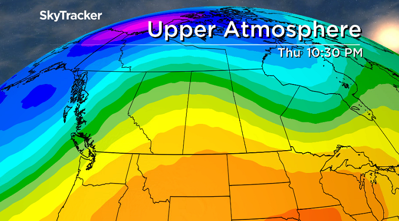 Upper ridge builds in the heat and sunshine to kickoff November.