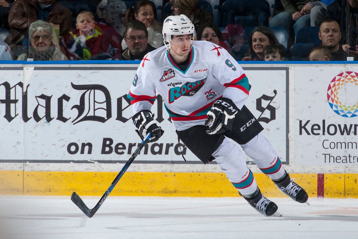 Rockets trade Wishnowski to Spokane Chiefs | Globalnews.ca