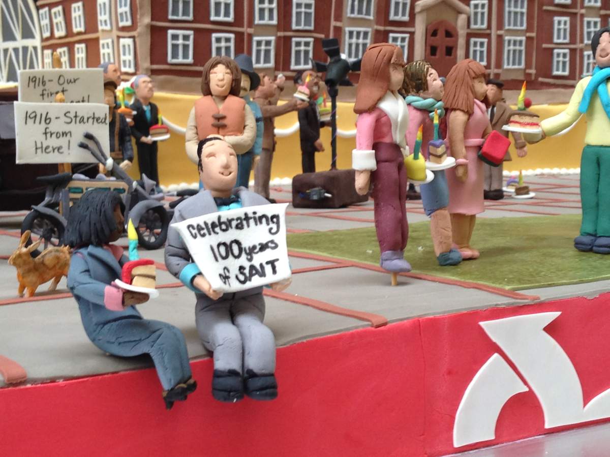 Cake steals the show at SAIT’s 100th birthday bash - image