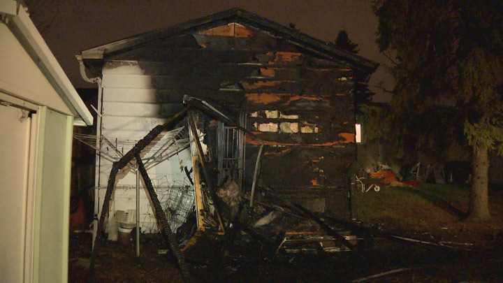 Damage is estimated at $10,000 following an early morning garage fire in Saskatoon.