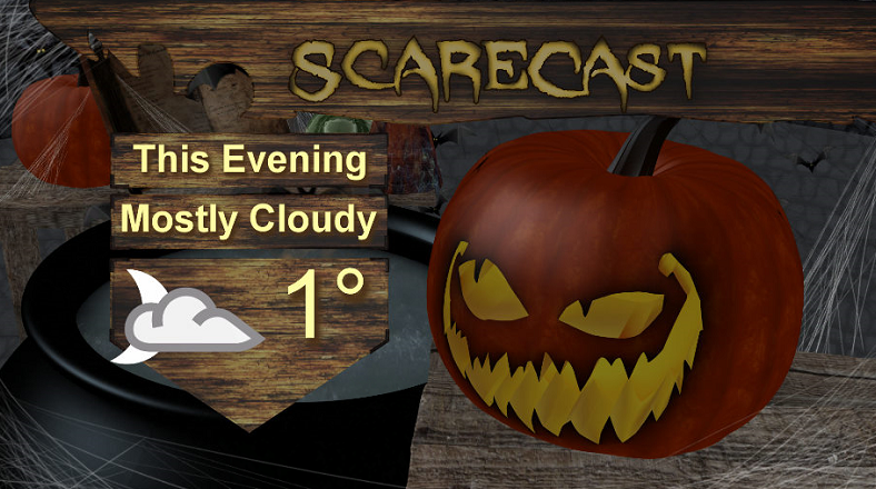 0 to 3 degrees is where temperatures will sit for trick-or-treaters Halloween evening in Saskatoon.