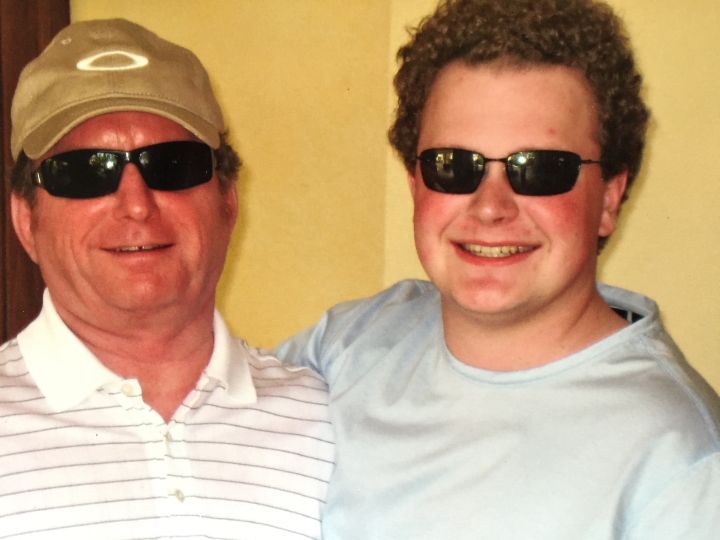 Sheldon Reid and his son, Dylan, in a photo provided by family.