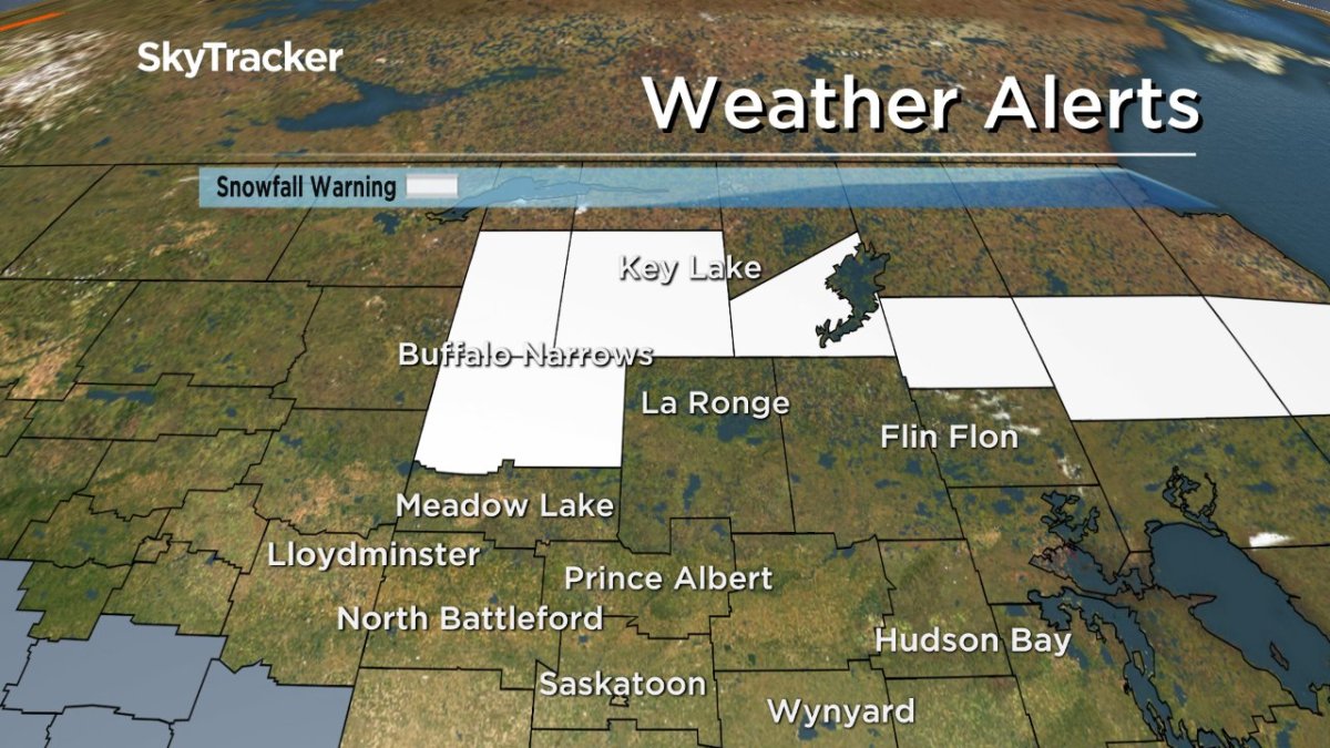 Winter weather knocks out power in northern Sask., drier weather ahead