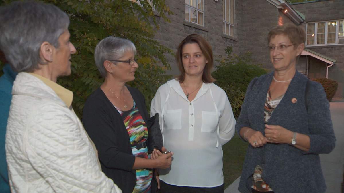The Paiement sisters, Lise, Cecile, Joanne and Gisele remember their only brother who died in the Dorion accident on the day of his 16th birthday. Friday October 07, 2016.
