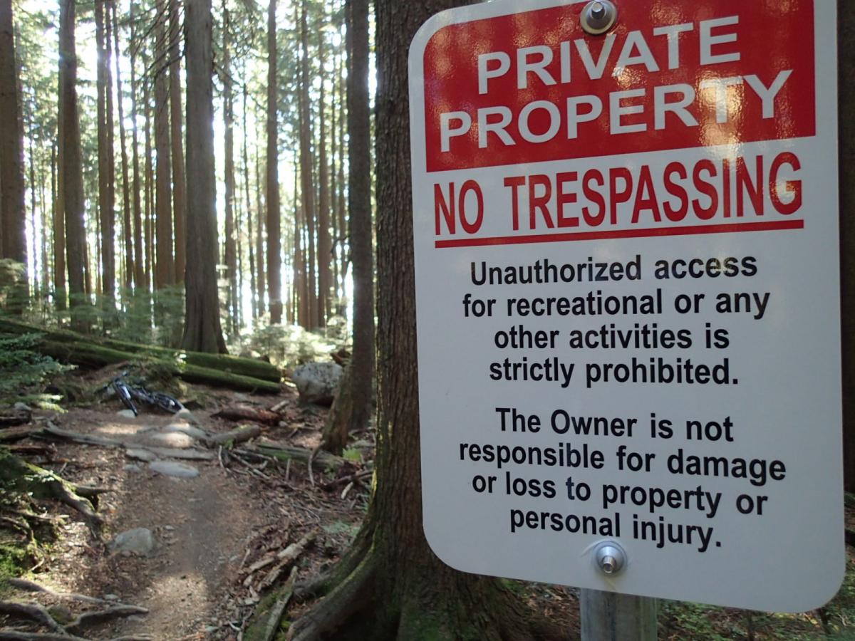 ‘No trespassing’ signs on popular Mount Seymour trails frustrate users - image