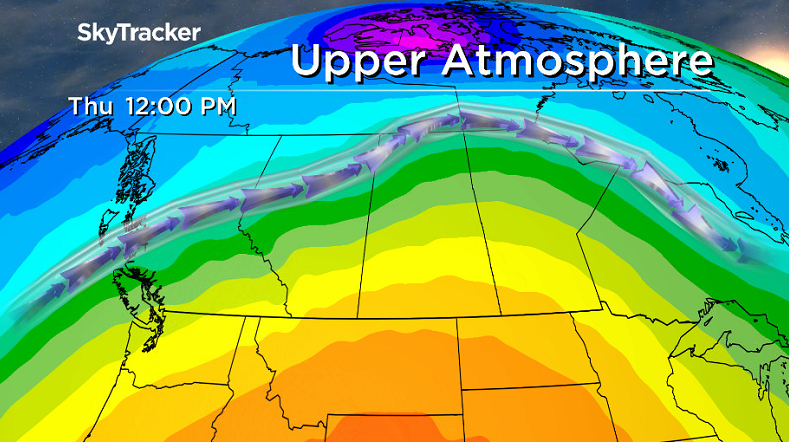 Massive upper ridge of high pressure brings in the heat and sunshine to kickoff November.