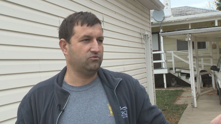 Victor Girbu found the body of a severely beaten woman in Lethbridge  near his house on Sept. 30, 2016.