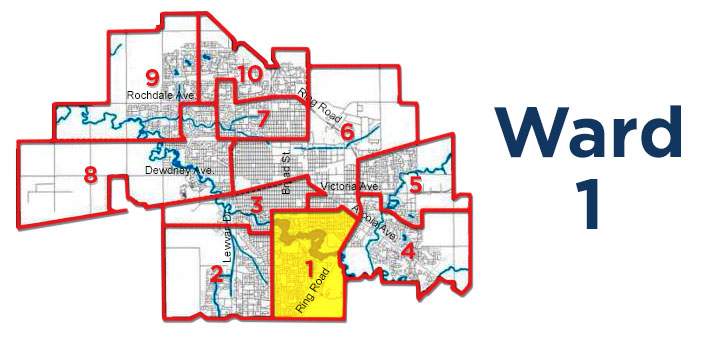 The ward is mainly residential, with neighbourhoods dating back to the 1950s. Just over 20,000 people call it home, including a large population of post-secondary students.
