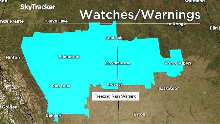 Massive freezing rain warning for Alberta and Saskatchewan - image