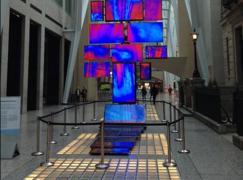 Kevin Cooley's Fallen Water – Niagara Escarpment will be on display during Nuit Blanche.