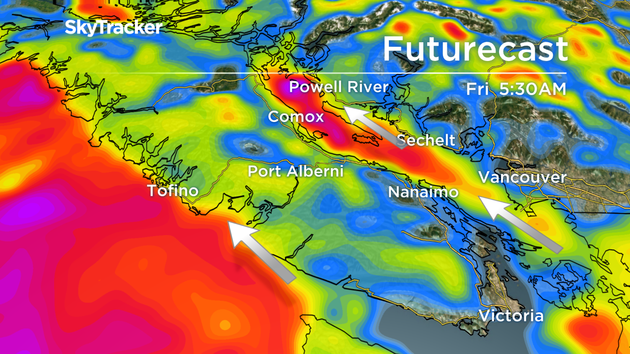 Multiple Warnings Issued Over Powerful Trio Of Storms Expected Over B.C ...