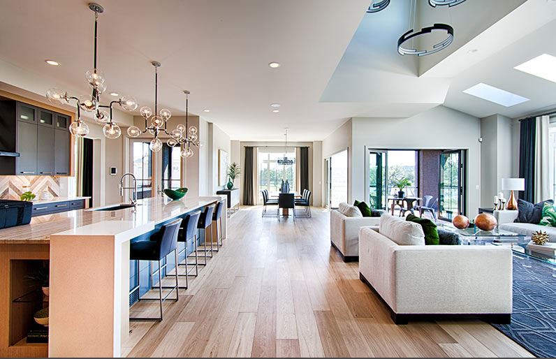 Inside the Calgary Hospital Home Lottery $2.4 million Grand Prize Showhome located at 83 Cranbrook Lane S.E.