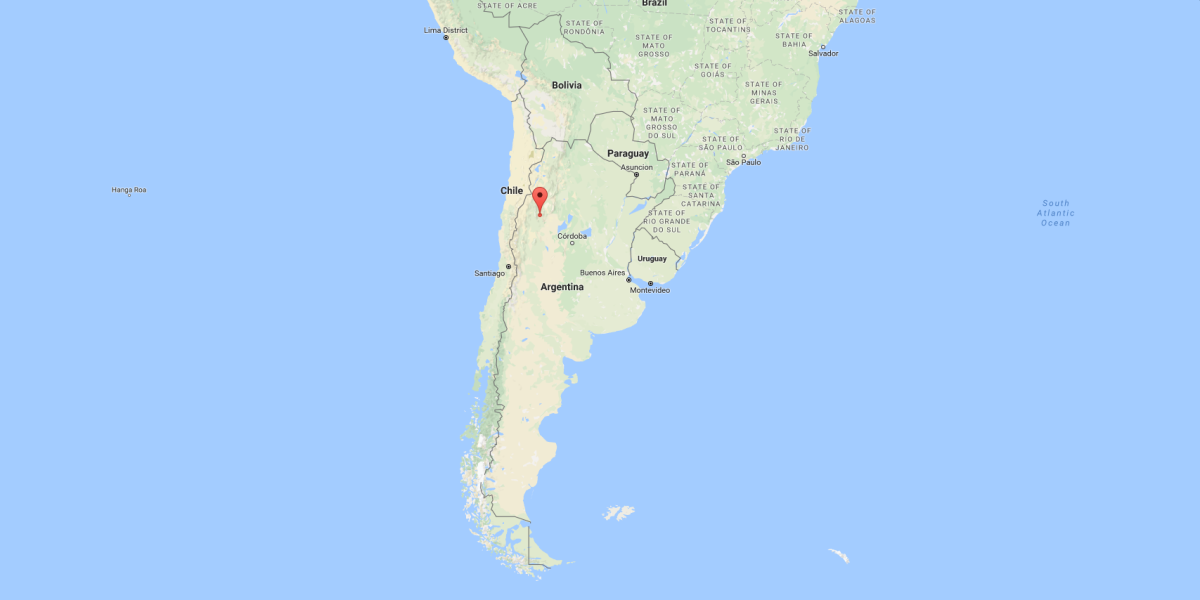 A 6.2 magnitude earthquake struck in Argentina on Nov. 13, 2016. 