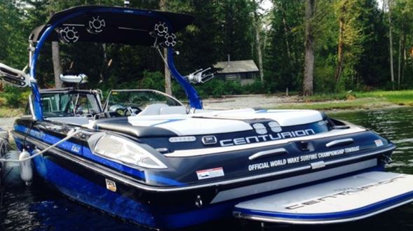 Boat stolen from Salmon Arm storage - image