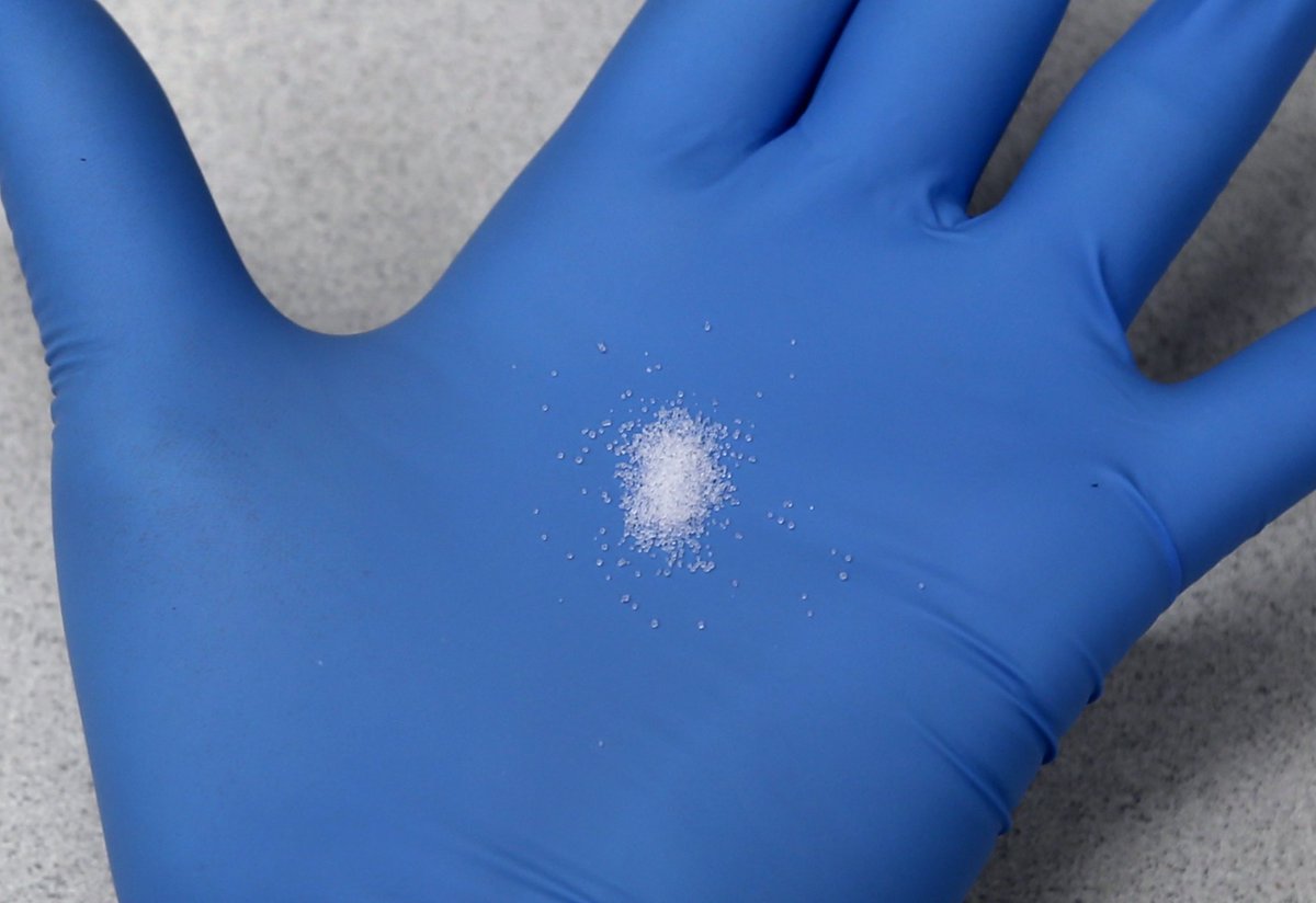 FILE PHOTO: Just 20 micrograms of carfentanil, amounting to less than a grain of salt, can be fatal, warns Canada Border Services Agency.
