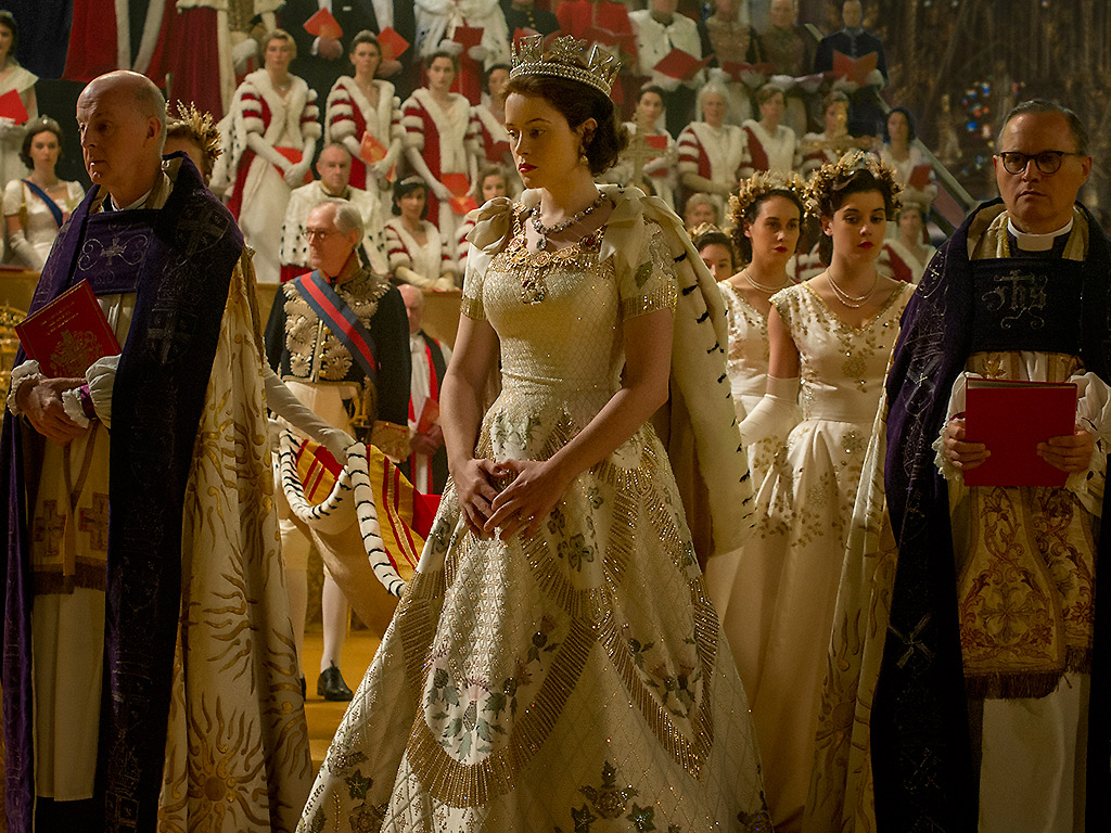 Claire Foy as Queen Elizabeth in 'The Crown'