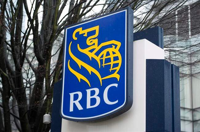 RBC bank logo. Jonathan Hayward/THE CANADIAN PRESS.