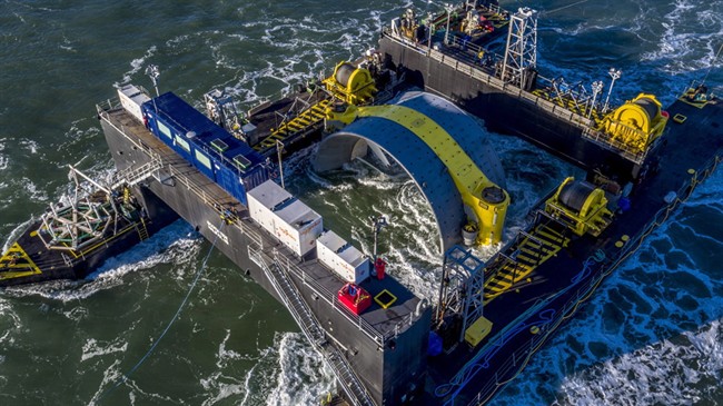A group of fishermen is asking a Nova Scotia Supreme Court judge to overturn a decision by the province's environment minister to approve installation of a massive tidal turbine in the Bay of Fundy.