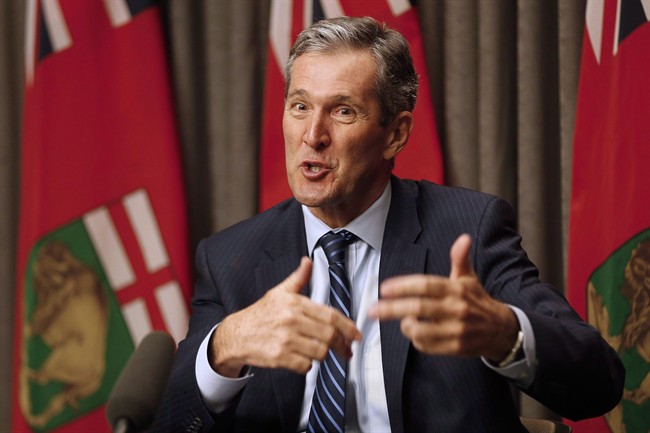 Manitoba Premier Brian Pallister's party continues to lead in the polls.