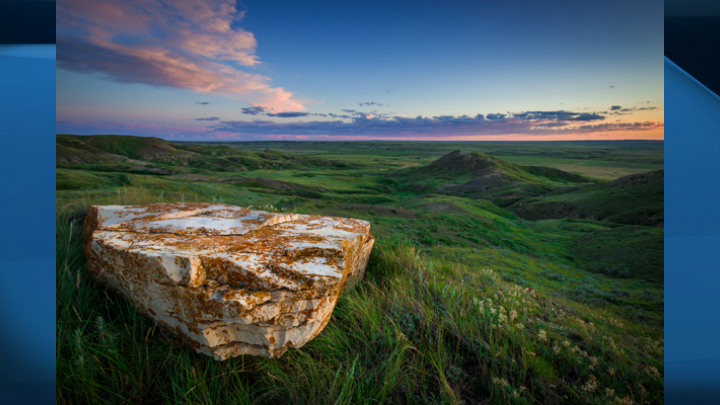 David Kwiatkowski, from Regina, was the grand prize winner of the 2016 ExploreSask Photo Contest, with this photo of Grasslands National Park. Photo courtesy of Tourism Saskatchewan.