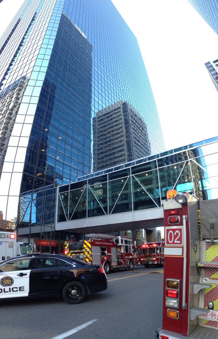 Calgary fire officials said it’s important to know your building’s emergency protocol, especially in a highrise.