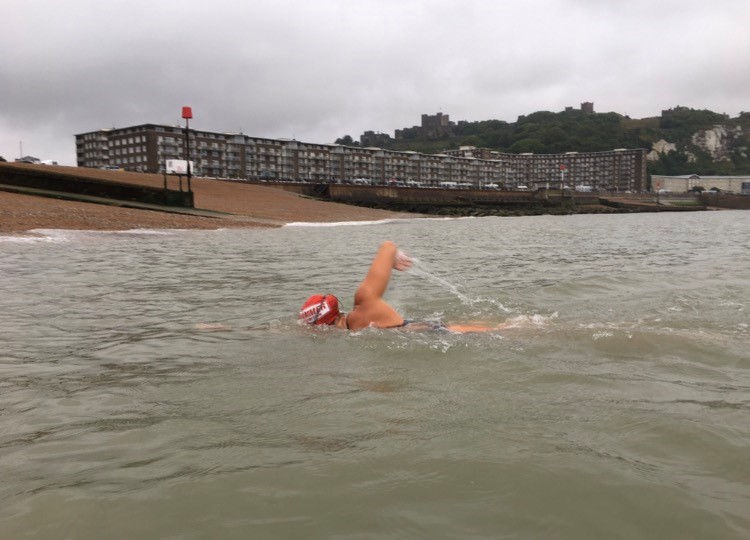 Kelowna girl completes English Channel swim, raises funds for Canuck Place