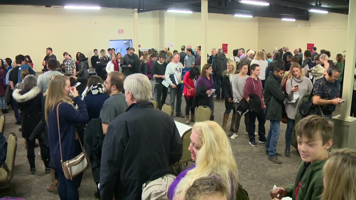 Hundreds lined up at a casting call Saturday, for a chance to be an extra in Fargo. 