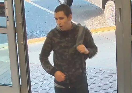 Gabriel Klein shown in a surveillance photo.