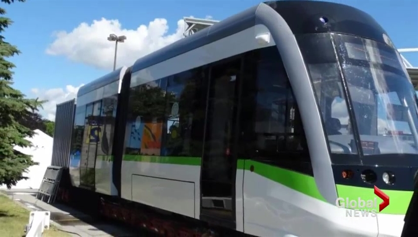 File photo of a Bombardier light rail vehicle.