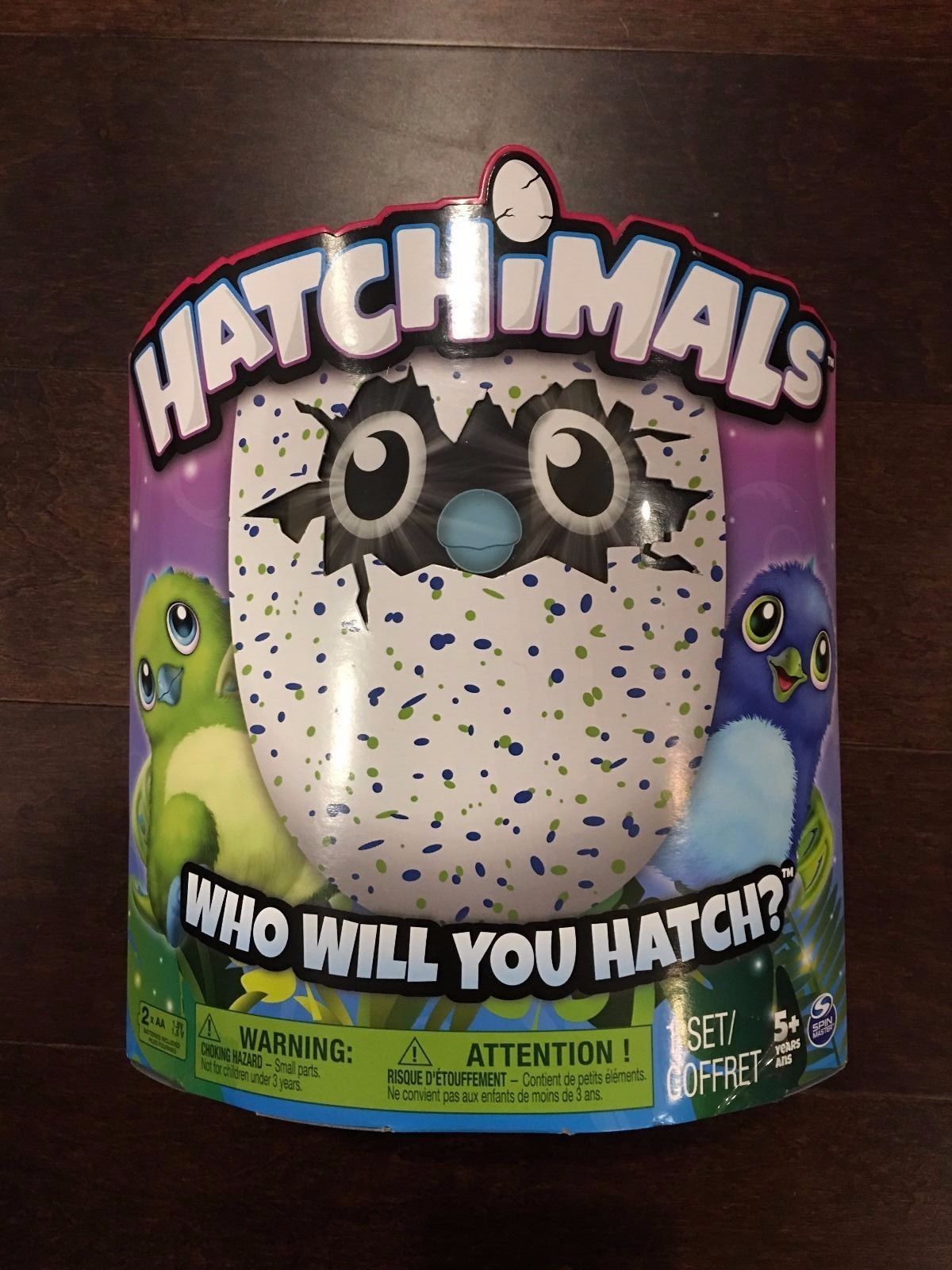 Hatchimal draggle hot sale blue green