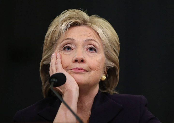 Democratic presidential candidate and former Secretary of State Hillary Clinton testifies before the House Select Committee on Benghazi October 22, 2015 on Capitol Hill in Washington, DC.