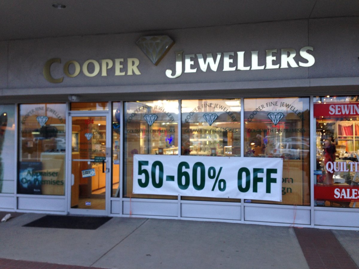 Employees restrained in jewellery store robbery - image
