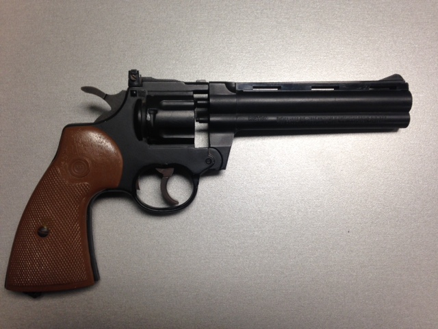 This is the replica gun seized by New Glasgow Regional Police.                                                                                                                       