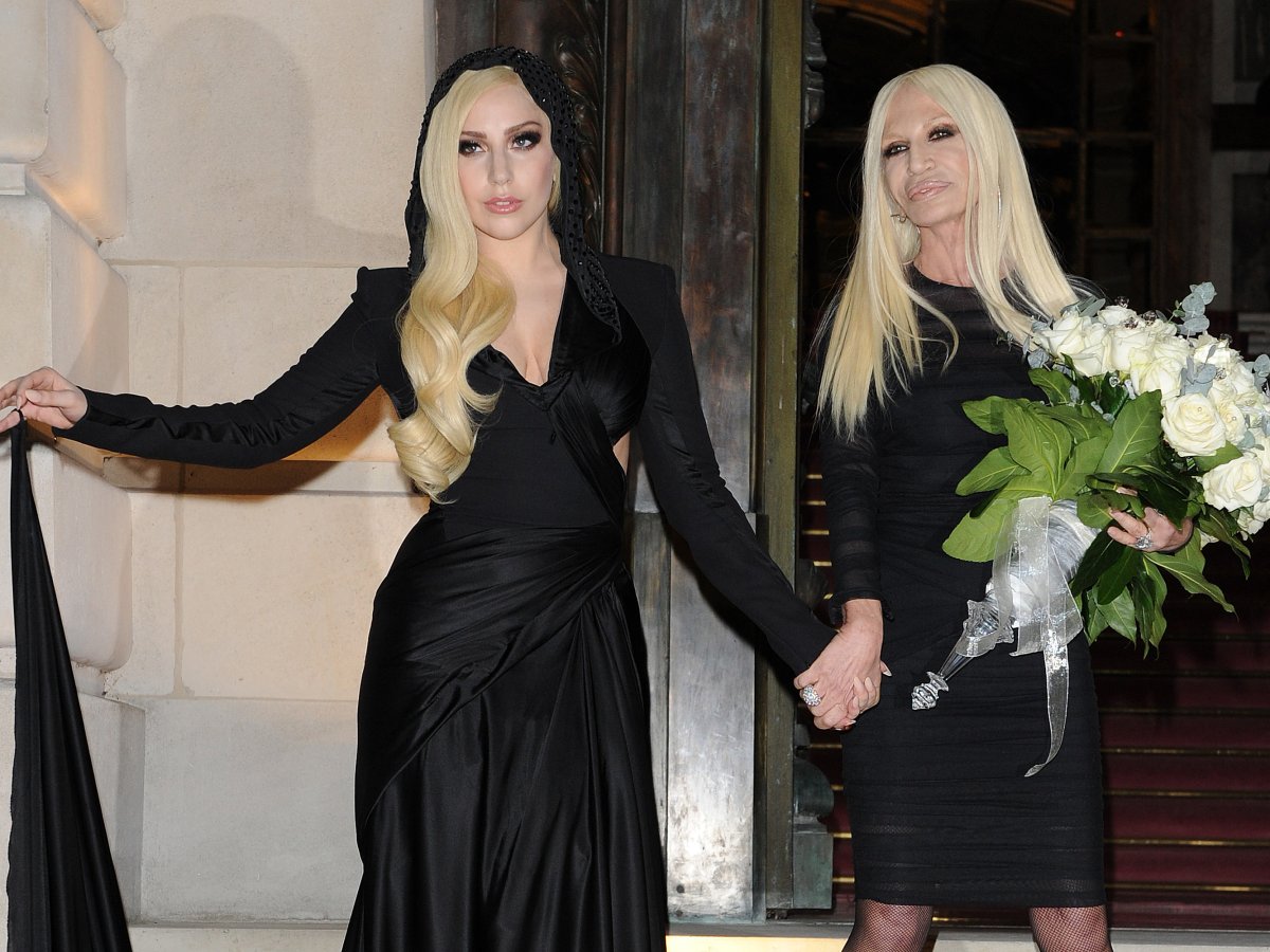 Lady Gaga as a young Donatella Versace - The Digitalistas