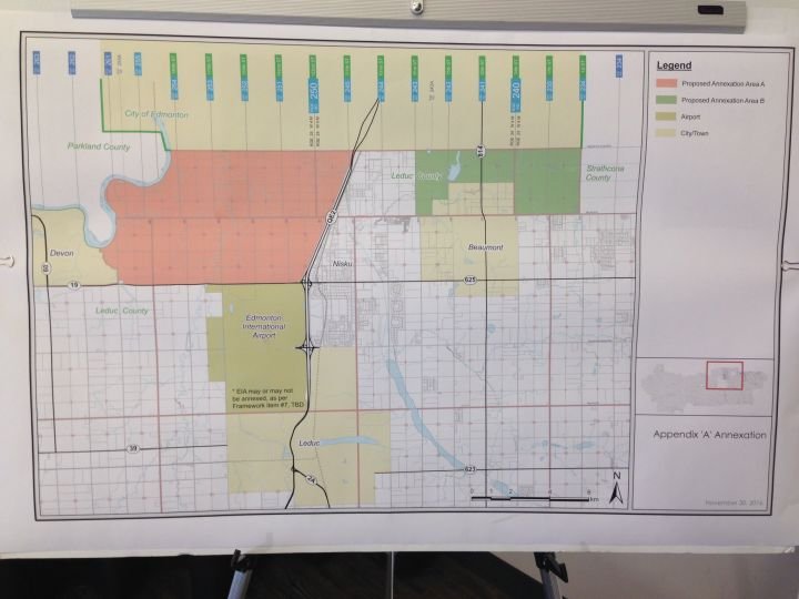 Leduc County Land Ownership Map Edmonton, Leduc County Come To Agreement On Land Annexation - Edmonton |  Globalnews.ca