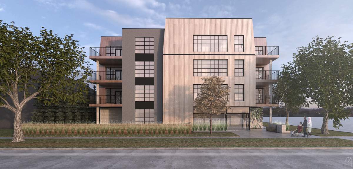 Artist rendering of proposed project.