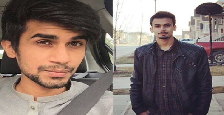 Hamza Khan, 22, and Shahruka Khan, 20, went missing last Friday.