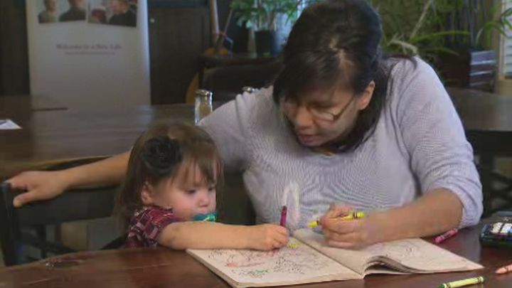 A Calgary mom and daughter who have been forced to ask for help from local charities.