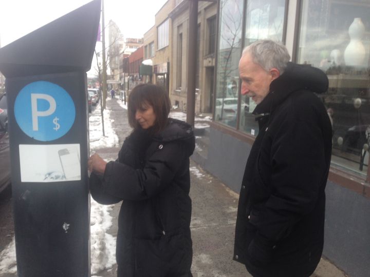 City of Montreal extends free street parking in downtown core to end of January to encourage local shopping. Wednesday, Dec. 23, 2020.