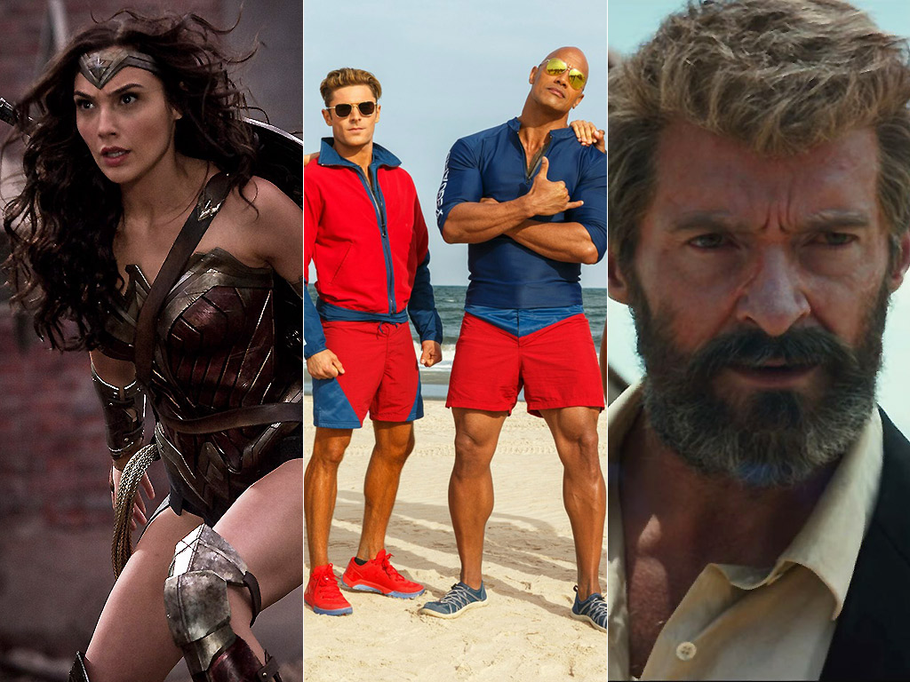 Wonder Woman/Baywatch/Logan